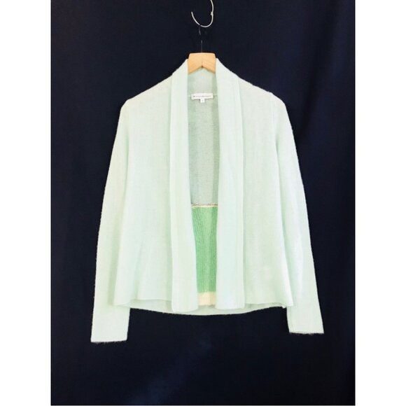 White + Warren Mini Trapeze Cashmere Cardigan - Small - NWOT - Picture 1 of 8